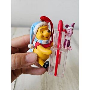 Winnie the Pooh present piglet ornament sketchbook Xmas tree vintage